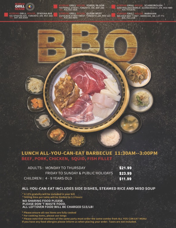 Menu Korean Grill House-1