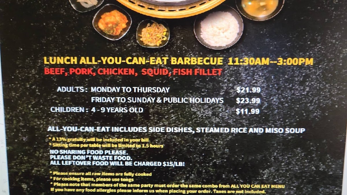 Menu Korean Grill House-5