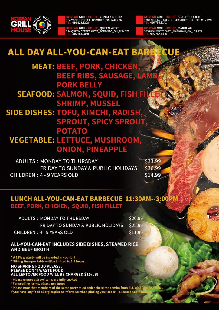 Menu Korean Grill House-7