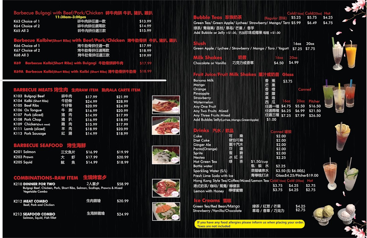 Menu Korean Grill House-8