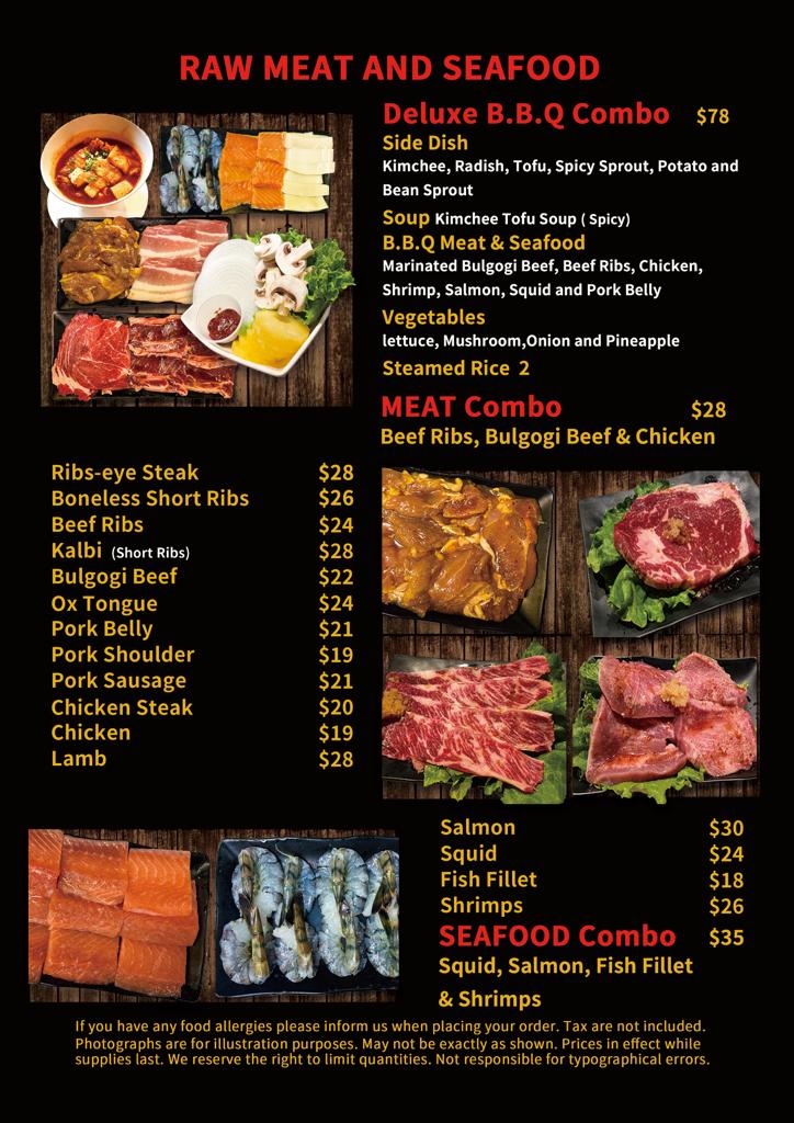 Menu Korean Grill House-9